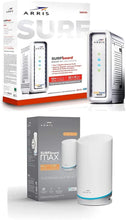 Load image into Gallery viewer, ARRIS Surfboard SB8200 DOCSIS 3.1 Cable Modem | Approved for Comcast Xfinity, Cox, Charter Spectrum, & More | Two 1 Gbps Ports | 1 Gbps Max Internet Speeds | 4 OFDM Channels | 2 Year Warranty