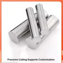 304 Stainless Steel Rod, 3-38mm Diameter, 100-500mm Length, Linear Shaft Metric Round Rod