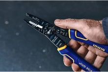 Load image into Gallery viewer, IRWIN VISE-GRIP Wire Stripper, 8 Inch, Cuts 10-22 AWG, Plier Style Nose, Protouch Grip for Maximum Comfort (2078309)