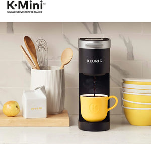 Keurig K-Mini Coffee Maker, Single Serve K-Cup Pod Coffee Brewer, 6 to 12 Oz. Brew Sizes, Black