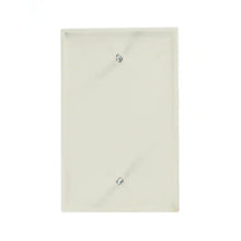 Load image into Gallery viewer, 1-Gang Midway Blank Nylon Wall Plate, White