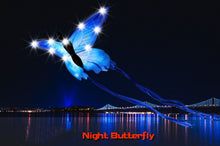 Load image into Gallery viewer, New Arrive High Quality Outdoor Fun Sports LED Butterfly Kite with Lights Good Flying Factory Outlet