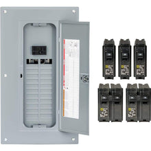 Load image into Gallery viewer, Homeline 100 Amp 24-Space 48-Circuit Indoor Main Breaker Plug-On Neutral Load Center with Cover(Hom2448M100Pcvp)