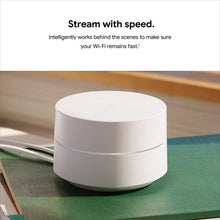 Load image into Gallery viewer, Google Wifi - AC1200 - Mesh Wifi System - Wifi Router - 4500 Sq Ft Coverage - 3 Pack