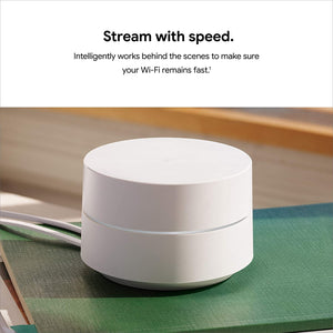 Google Wifi - AC1200 - Mesh Wifi System - Wifi Router - 4500 Sq Ft Coverage - 3 Pack