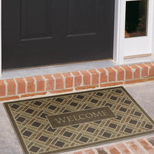 Load image into Gallery viewer, Woven Border Welcome Impressions 24 In. X 36 In. Door Mat