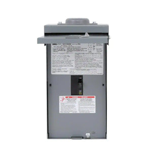 QO 100 Amp 2-Pole Outdoor Circuit Breaker Enclosure with QO2100 Breaker Included