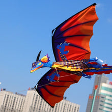 Load image into Gallery viewer, New 3D Dragon Kite with Tail Kites for Adult Kites Flying Outdoor 100M Kite Line