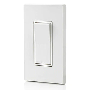 Decora 15 Amp Single-Pole AC Quiet Switch, White