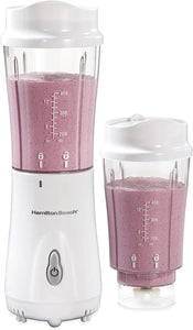 Hamilton Beach Shakes and Smoothies with Bpa-Free Personal Blender, 14 Oz, Raspberry