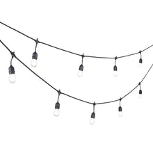 Load image into Gallery viewer, 24-Light 48 Ft. Indoor/Outdoor String Light with S14 Single Filament LED Bulbs