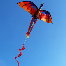 Load image into Gallery viewer, New 3D Dragon Kite with Tail Kites for Adult Kites Flying Outdoor 100M Kite Line