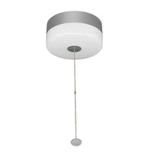 Load image into Gallery viewer, Spin Light 7 In. Closet Light LED Flush Mount Ceiling Light W/ Pull Chain Brushed Nickel Accent Clothes Closet Rated