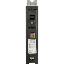 Load image into Gallery viewer, Homeline 20 Amp Single-Pole Plug-On Neutral Dual Function (CAFCI and GFCI) Circuit Breaker