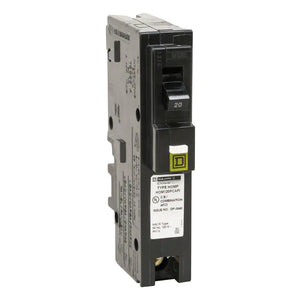 Homeline 20 Amp Single-Pole Plug-On Neutral Dual Function (CAFCI and GFCI) Circuit Breaker