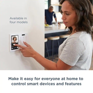 Smart Home Control 3-Switch Panel -Alexa, Google Assistant, Apple Homekit, Ring, Sonos and More