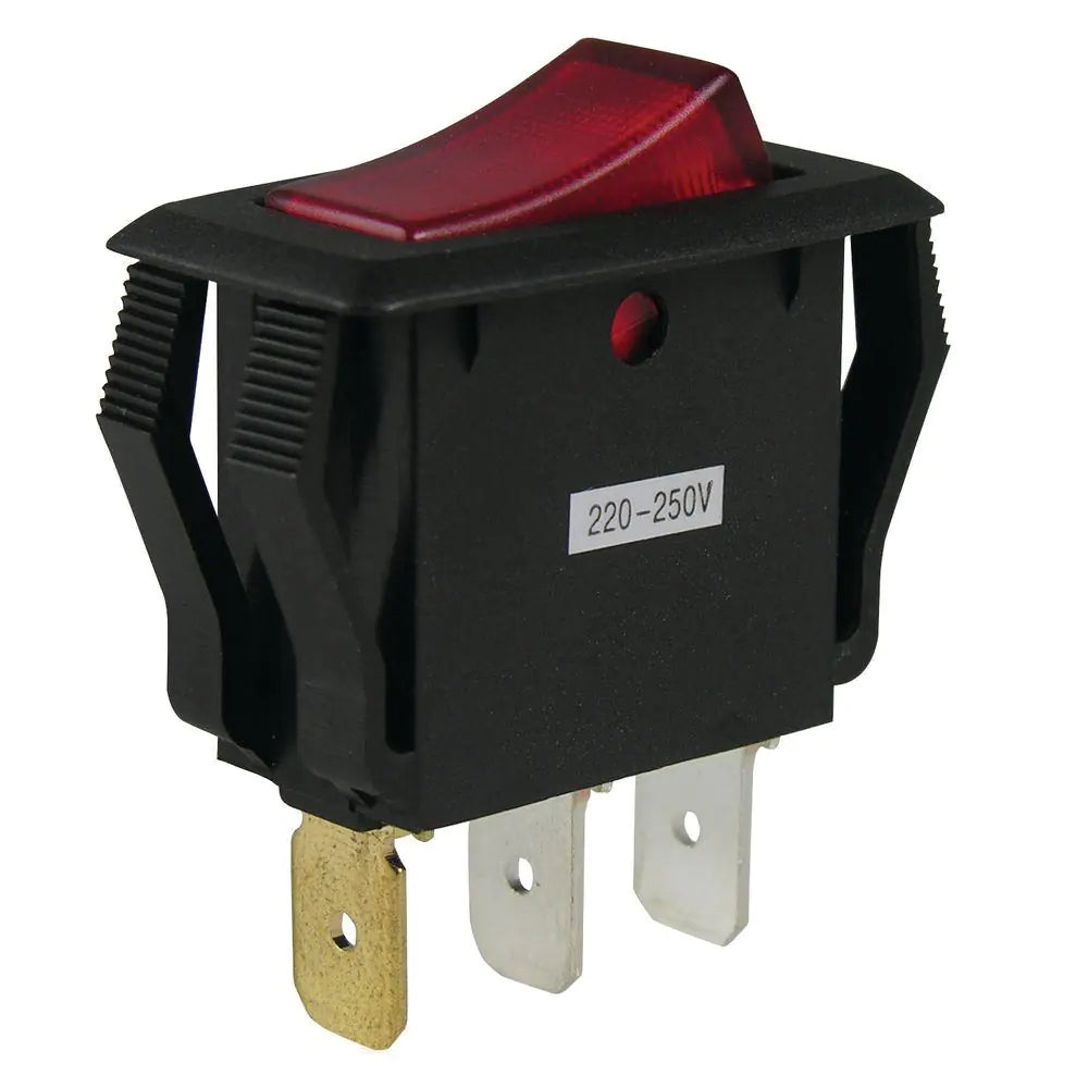 16 Amp Single-Pole Rocker Switch