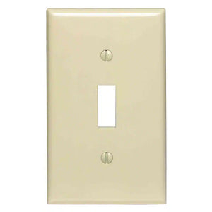 1-Gang White Midway Toggle Nylon Wall Plate (10-Pack)