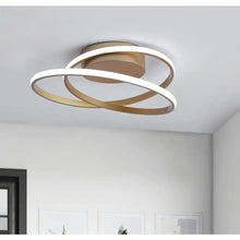 Load image into Gallery viewer, 18.1 In. 1-Light Modern Linear LED Flush Mount Ceiling Lighting Fixtures