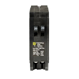 Homeline 2-20 Amp Single-Pole Tandem Circuit Breaker