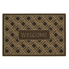 Load image into Gallery viewer, Woven Border Welcome Impressions 24 In. X 36 In. Door Mat