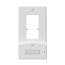 Load image into Gallery viewer, Classic Decor 1-Gang Decor Plastic Power Failure Wall Plate with Nightlight and Battery Backup