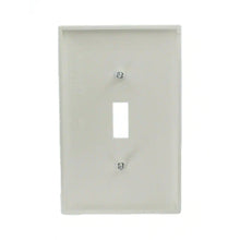 Load image into Gallery viewer, 1-Gang White Midway Toggle Nylon Wall Plate (10-Pack)