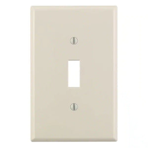 1-Gang White Midway Toggle Nylon Wall Plate (10-Pack)