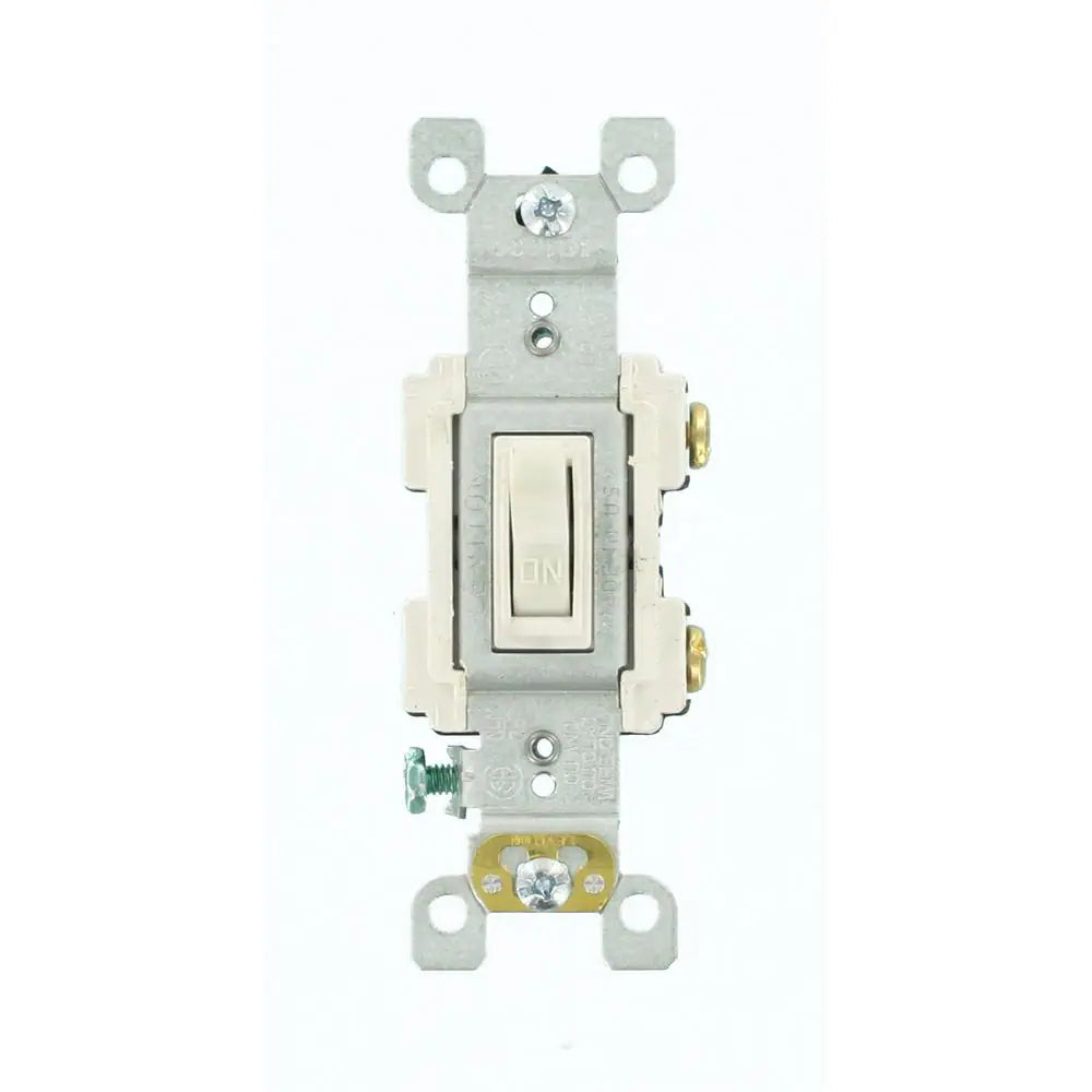 15 Amp Preferred Switch, White