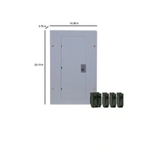 Load image into Gallery viewer, 100 Amp 20-Space 20-Circuit Main Breaker Indoor Load Center Contractor Kit