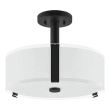 Load image into Gallery viewer, Bourland 14 In. 3-Light Polished Chrome Semi-Flush Mount Kitchen Ceiling Light Fixture