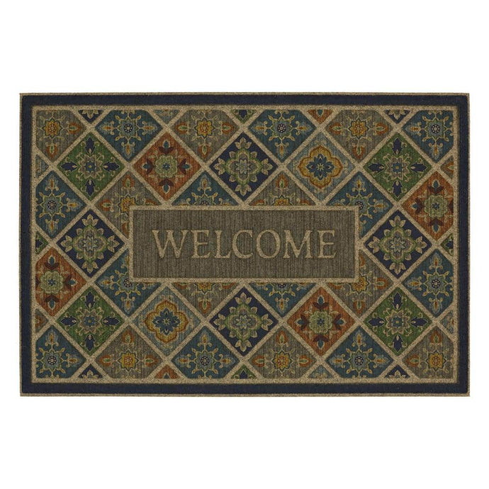 Tile Garden Welcome Impressions 24 In. X 36 In. Door Mat