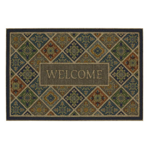 Tile Garden Welcome Impressions 24 In. X 36 In. Door Mat